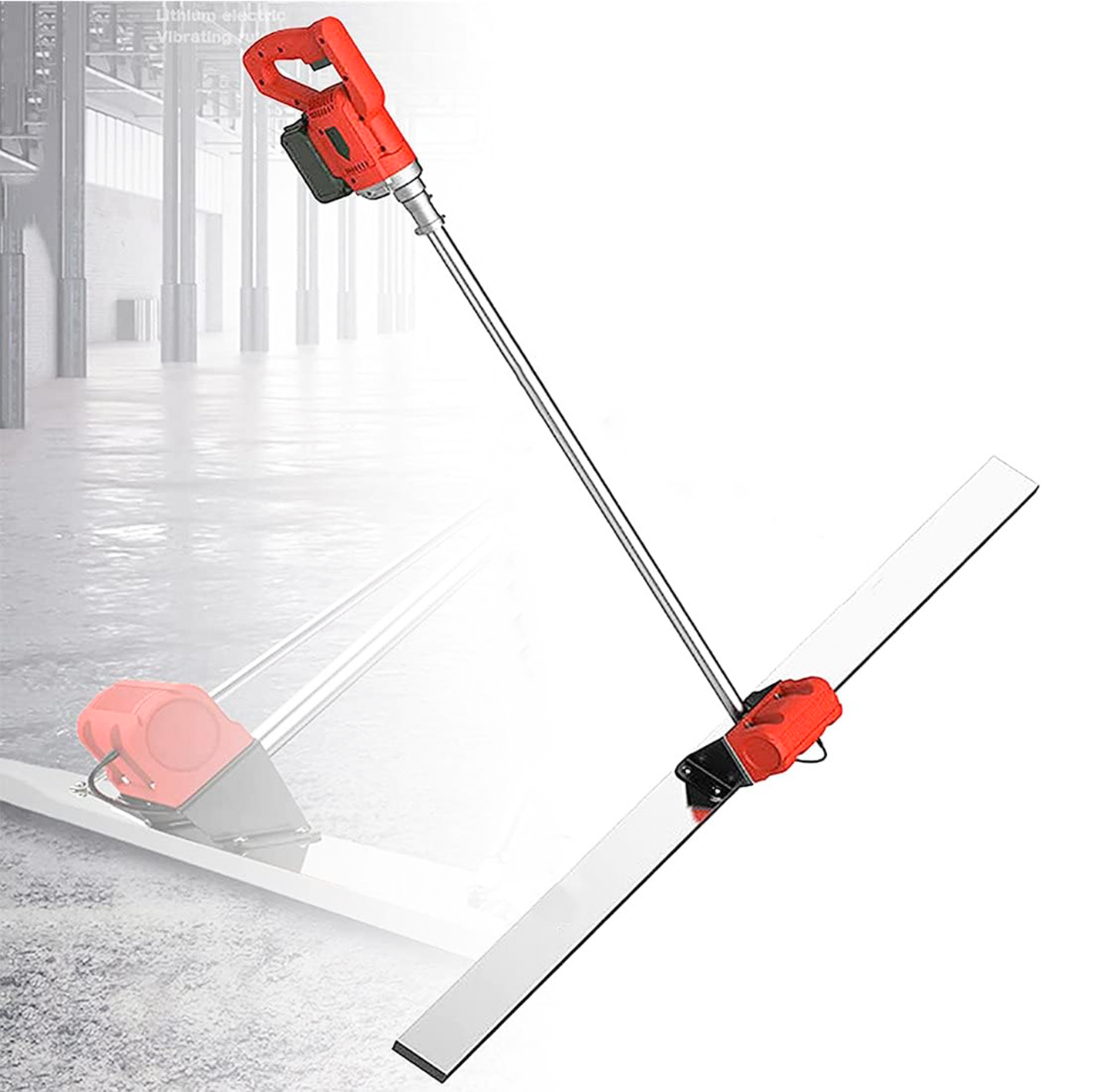 آلة تسوية الإسمنت تعمل بالبطارية 1.5 متر