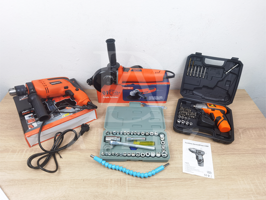 باك28 ترونسوناز 1100 واط + شنيول + فيسوز لامبوس + حقيبة 40 قطعة + هدية