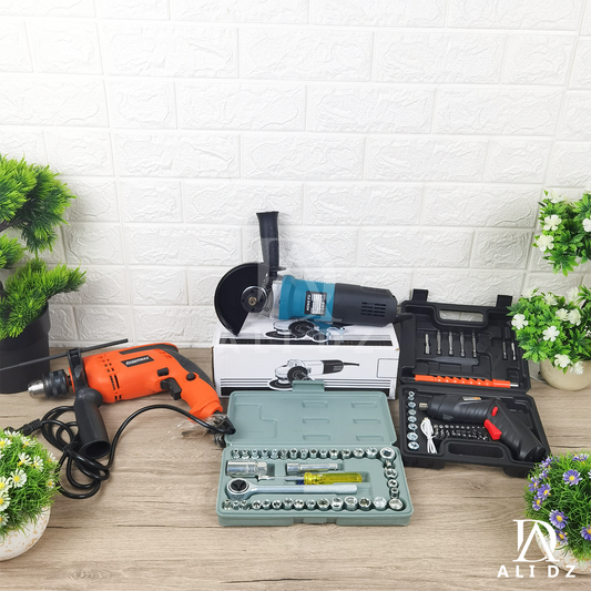 باك 26 ترونسوناز ماكيتا+ شنيول + فيسوز +  حقيبة 40 قطعة