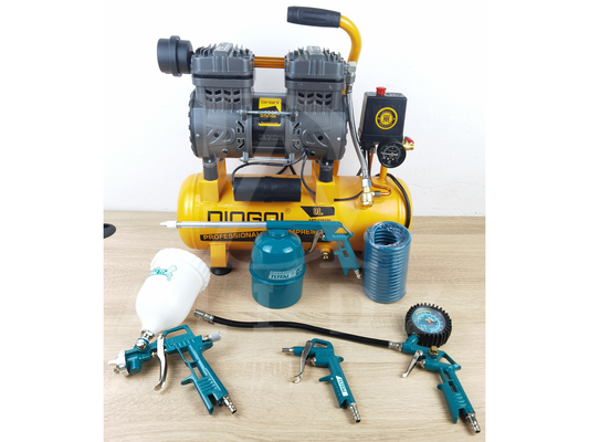 مضخة الهواء + 5 قطع توتال