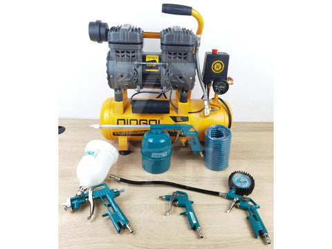 مضخة الهواء + 5 قطع توتال