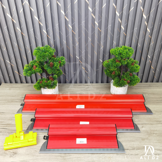 مجموعة أدوات لتسوية الحائط أحمر