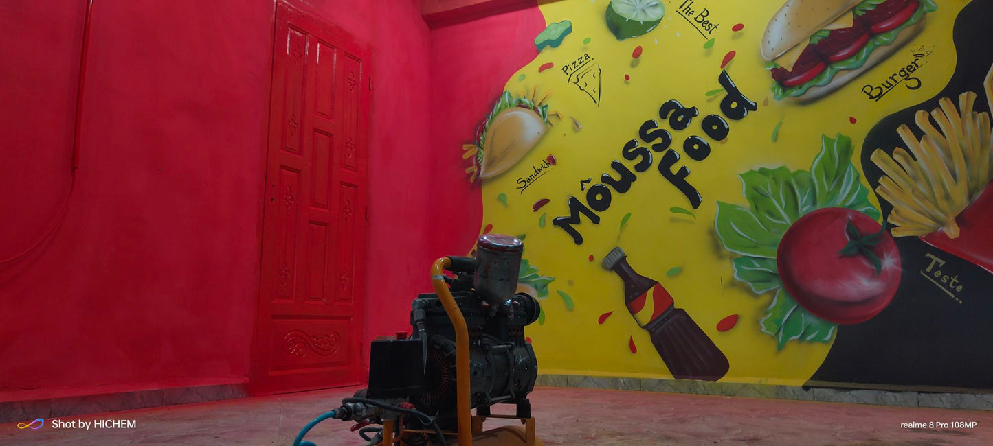 مضخة الهواء + 4 قطع