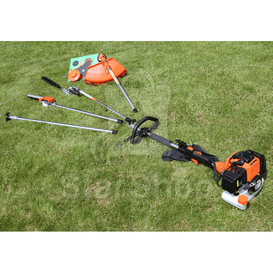 آلة قص العشب والأشجار 5 في 1