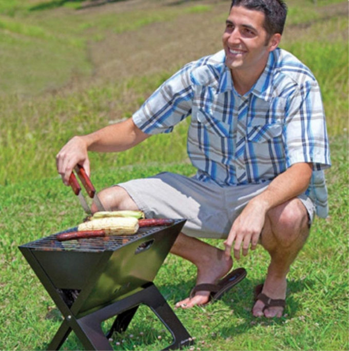 شواية الباربيكيو المحمولة