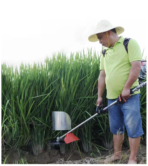 أداة واقي العشب  لآلة قصّ الأعشاب