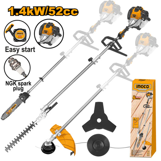 آلة قص العشب انكو 4 في 1 تعمل بالبنزين