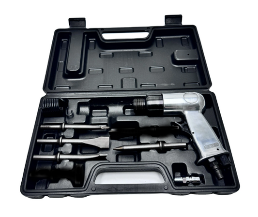 طاقم المطرقة الهوائية بعبلة سوداء