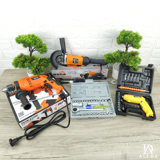 باك 50 ترونسوناز اوركا + شنيول دين + فيسوز 4.2 فولط + حقيبة 40 قطعة + هدية