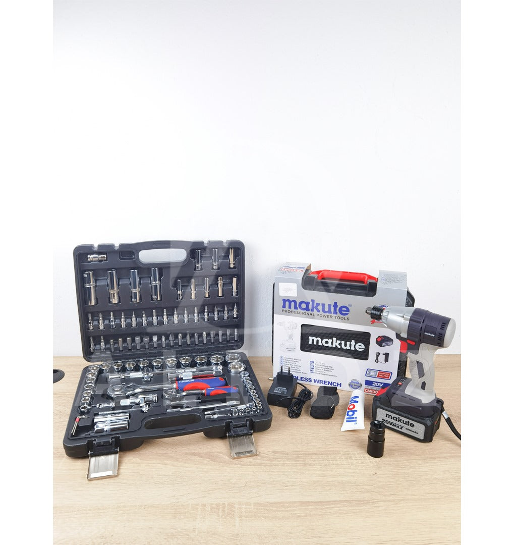 بلوناز 20 فولط + حقيبة 94 قطعة