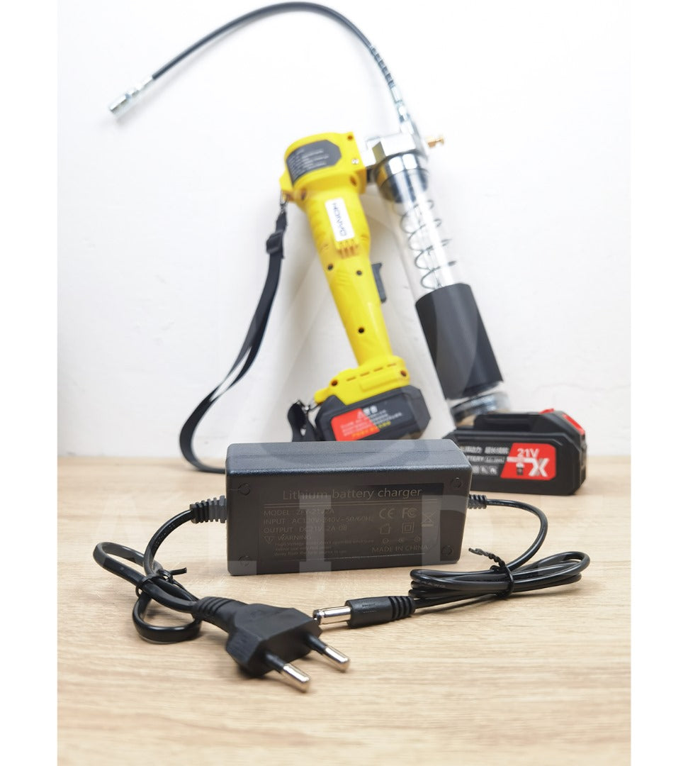 مسدس تشحيم بالبطارية