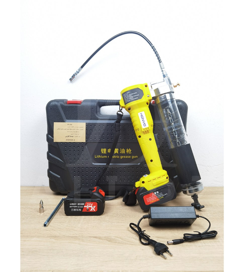 مسدس تشحيم بالبطارية