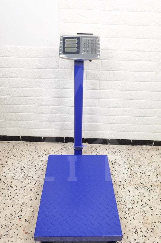 ميزان إلكتروني 300 كلغ بطاقة الشمسية