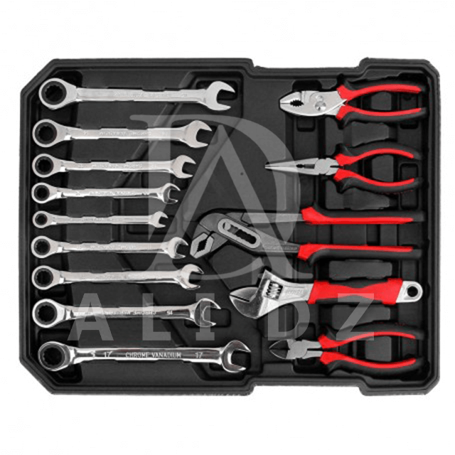 Caisse a outils 4 etages complet